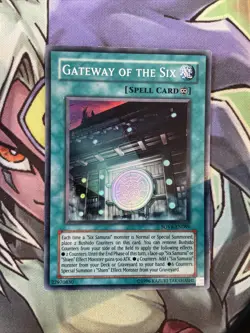 SOVR-EN089 Gateway Of The Six Super Rare Unlimited Edition NM Yugioh Card - Image 1