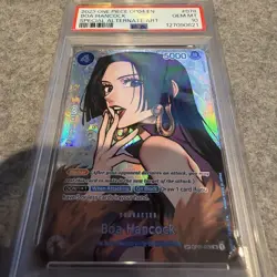 2023 ONE PIECE OP04-KINGDOMS OF INTRIGUE #078 BOA HANCOCK PSA 10 - Image 5