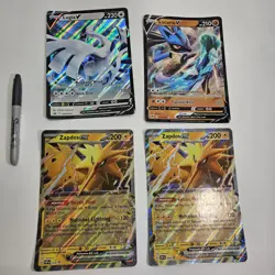 JUMBO Lugia V Oversized Card SWSH301 Black Star Promo Pokemon Plus Extras - Image 2