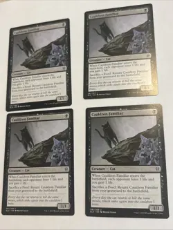 MTG Magic the Gathering Card LP - Cauldron Familiar X4 4 Playset - Image 1