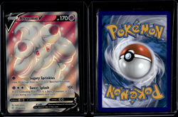 Alcremie V 064/072 - Shining Fates - Ultra Rare Holo Pokemon Card Near Mint - Image 1