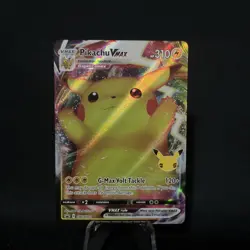 Pokemon Pikachu VMAX SWSH062 Promo Full Art Holo Sword & Shield Card NM/M - Image 1