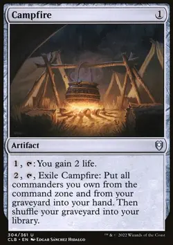 Campfire - Non-Foil - clb - 304 | MTG Card - Image 3