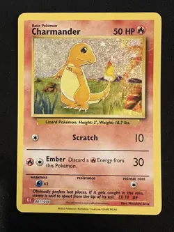 POKEMON TCG CHARMANDER 001/034 CLC POKEMON CARD GAME CLASSIC HOLO ENGLISH - Image 1