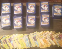 1000 Pokemon Cards Bulk Lot Common and Uncommon & 50+Holos! No Energies! - Image 1