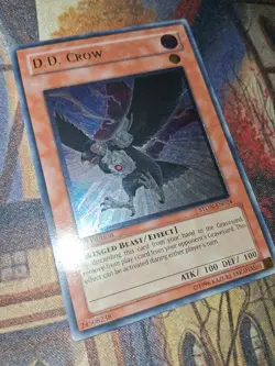 Yu-Gi-Oh! D.D. Crow (1st Edition) Strike Of Neos Ultimate Rare LP - Image 2
