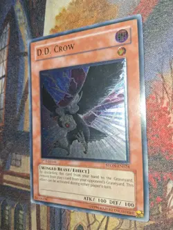 Yu-Gi-Oh! D.D. Crow (1st Edition) Strike Of Neos Ultimate Rare LP - Image 3