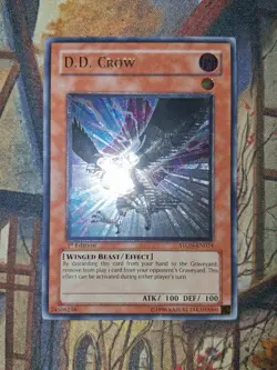 Yu-Gi-Oh! D.D. Crow (1st Edition) Strike Of Neos Ultimate Rare NM - Image 1