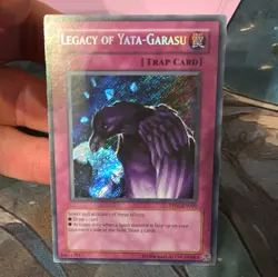 Yu-Gi-Oh! Legacy of Yata-Garasu Secret Rare Holo PP01-EN009 Konami EN - Image 1