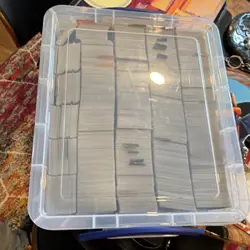 Disney Lorcana Ravensburger Card Lot over 2k in cards Standard Storage Box. - Image 1