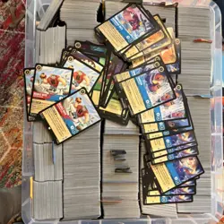 Disney Lorcana Ravensburger Card Lot over 2k in cards Standard Storage Box. - Image 4