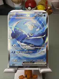Pokemon Dondozo EX Destined Rivals Full Art Ultra Rare TCG Card 211/182 SV10 - Image 1