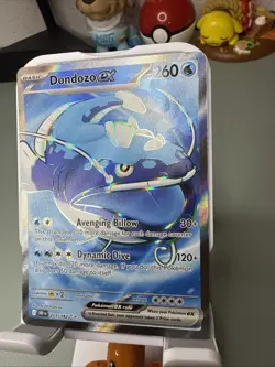 Pokemon Dondozo EX Destined Rivals Full Art Ultra Rare TCG Card 211/182 SV10 - Image 2