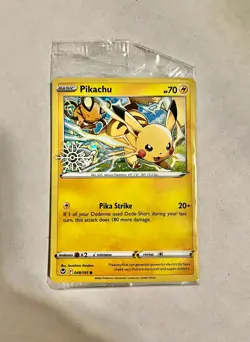 Pikachu 049/195 Holo Common (Sealed) Cards & Products Pokemon Near Mint - Image 1