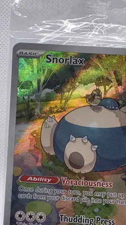 Snorlax 051 Sv: Scarlet & Violet Promo Cards Holo Sealed - Image 4