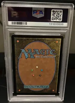 2025 MTG FINAL FANTASY WOODBLOCK BORDERLESS-FOIL #0373 SUMMON: TITAN PSA 10 - Image 2
