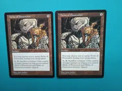 Magic the Gathering MTG Tempest HELM OF POSSESSION X 2 LP/EX R 1997 Nice! - Image 2