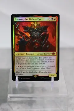 Sauron, the Lidless Eye #288 (Foil) (NM) Lord of the Rings LTR Magic MTG - Image 1