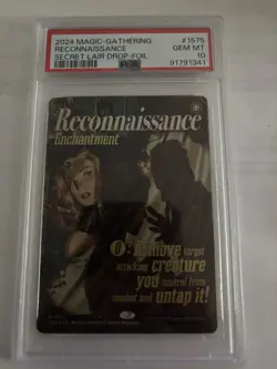 MTG Secret Lair Reconnaissance Foil PSA 10 Gem Mint 1575 - Image 1