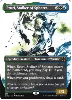 EZURI, STALKER OF SPHERES 317 PHYREXIA: ALL WILL BE ONE MAGIC: THE GATHERING LP - Image 1
