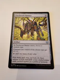 Patchwork Banner Bloomburrow Regular - Image 1