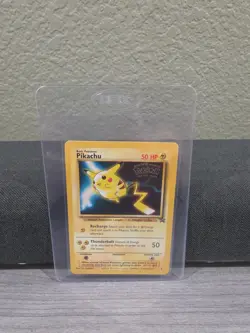 Pokemon Pikachu Kids WB Presents The First Movie Promo Card #4 1999 - Image 1