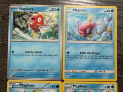 POKEMON CARD 4 MAGIKARP 19/98 MAGIKARP 15/68 MAGIKARP 29/181 MAGIKARP 129/165 - Image 2