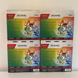 4 - Pokemon TCG First Partner Illustration Collection Series 1 Box Lot Rare Find - Image 2