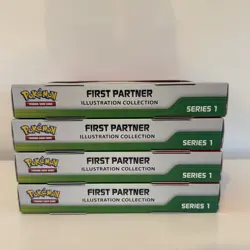 4 - Pokemon TCG First Partner Illustration Collection Series 1 Box Lot Rare Find - Image 5