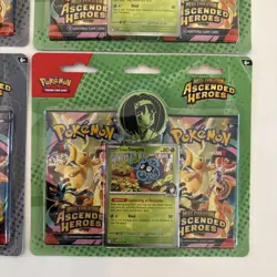 Ascended Heroes Pokemon TCG: (lot Of 4) 2-Pack Blister Erika Larry Coin TCG - Image 4