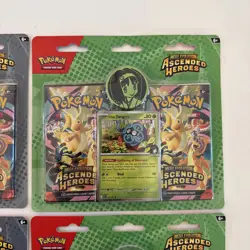 Ascended Heroes Pokemon TCG: (lot Of 4) 2-Pack Blister Erika Larry Coin TCG - Image 5
