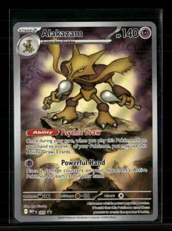 Pokemon 2025 Journey Together Alakazam #MEP EN 009 - Image 1