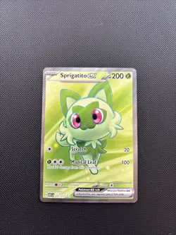 Pokemon TCG Sprigatito EX Ascended Heroes 251/217 - Pack Fresh - Image 1