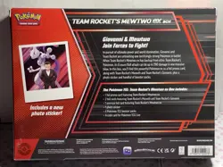 Pokemon TCG Team Rocket's Mewtwo Ex Box Sealed - Image 2