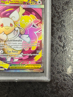 2026 POKEMON ASCENDED HEROES EN MEGA AUDINO ex ULTRA RARE #253 💎 PSA 9 - Image 5