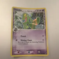 Pokemon TCG Treecko (Delta Species) 68/100 Crystal Guardians Reverse Holo Commo… - Image 1