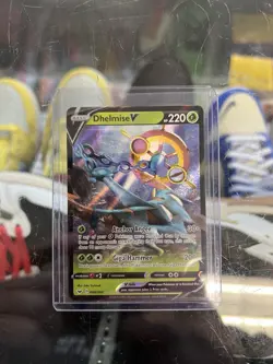 Dhelmise V 009/202 Pokemon TCG Sword & Shield Base Set Ultra Rare NEAR MINT NM - Image 1