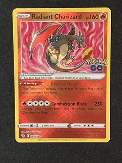 Pokemon: Radiant Charizard 011/078 Pokemon Go 🔥 - Image 1