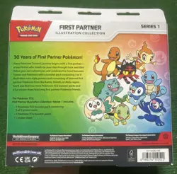 FIRST PARTNER ILLUSTRATION COLLECTION TCG POKEMON (FACTORY SEALED) SERIES 1 BOX - Image 2