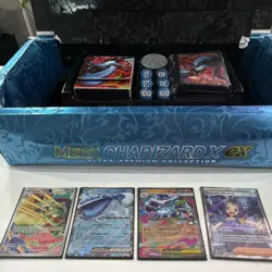 Pokemon Mega Charizard X EX Ultra-Premium Collection Box Charizard ex Rayquaza - Image 4