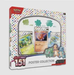 Pokemon Scarlet & Violet 151 Poster Collection Box Factory Sealed - Image 1