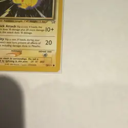Pokemon Pikachu Promo Neo Genesis Regular 70/111 Basic 50HP Common - Image 2