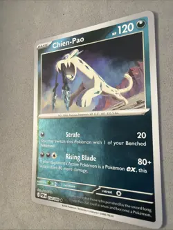 Pokemon TCG * Chien-Pao 54/088 Rare REVERSE HOLO * Mega Evolution Perfect Order - Image 2