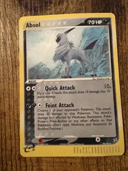 2004 Pokemon EX Team Magma Vs. Team Aqua Team Absol Holo 96/95 DMG - Image 1