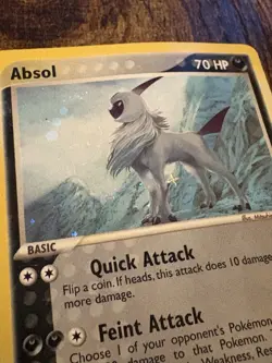 2004 Pokemon EX Team Magma Vs. Team Aqua Team Absol Holo 96/95 DMG - Image 3