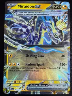 Miraidon ex 073/217 ME: Ascended Heroes Pokemon Double Rare NM - Image 1