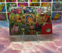 Pokemon Charizard Vintage Pocket Monsters Vending HOLO Prism Sticker 98 Nintendo - Image 1