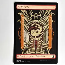 MONTAGNE FULL ART PHYREXIAN MTG ONE - CARTE MAGIC THE GATHERING NEUF - Image 1