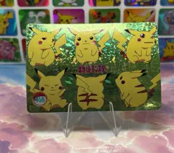Pokemon Charizard Vintage Pocket Monsters Vending HOLO Prism Sticker 98 Nintendo - Image 1
