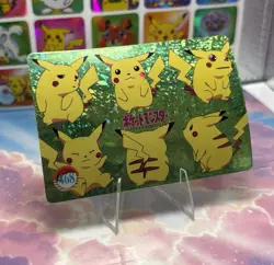 Pokemon Charizard Vintage Pocket Monsters Vending HOLO Prism Sticker 98 Nintendo - Image 3